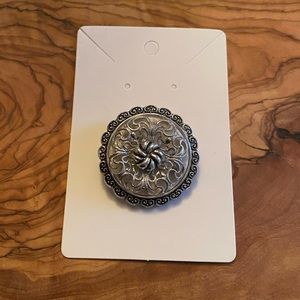 Brooch Vintage, W. Germany silver tone